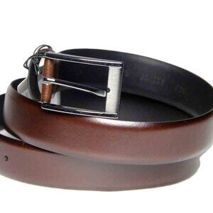 Schuchard & Friese Germany Leather Dress Belt Brown Men's Size 38 BEST FITS 36